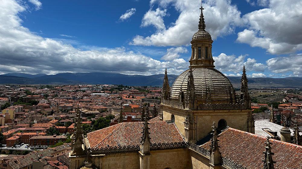 spainish city skyline